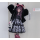 Diamond Honey Zombie Teddy Gothic Lolita Style Dress JSK (DH271)